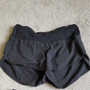 Black Lululemon Shorts